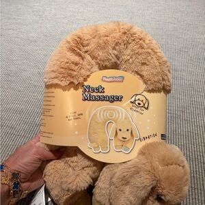 Health Touch Neck Massaging Massager Gift with Relaxing Vibration- Dog